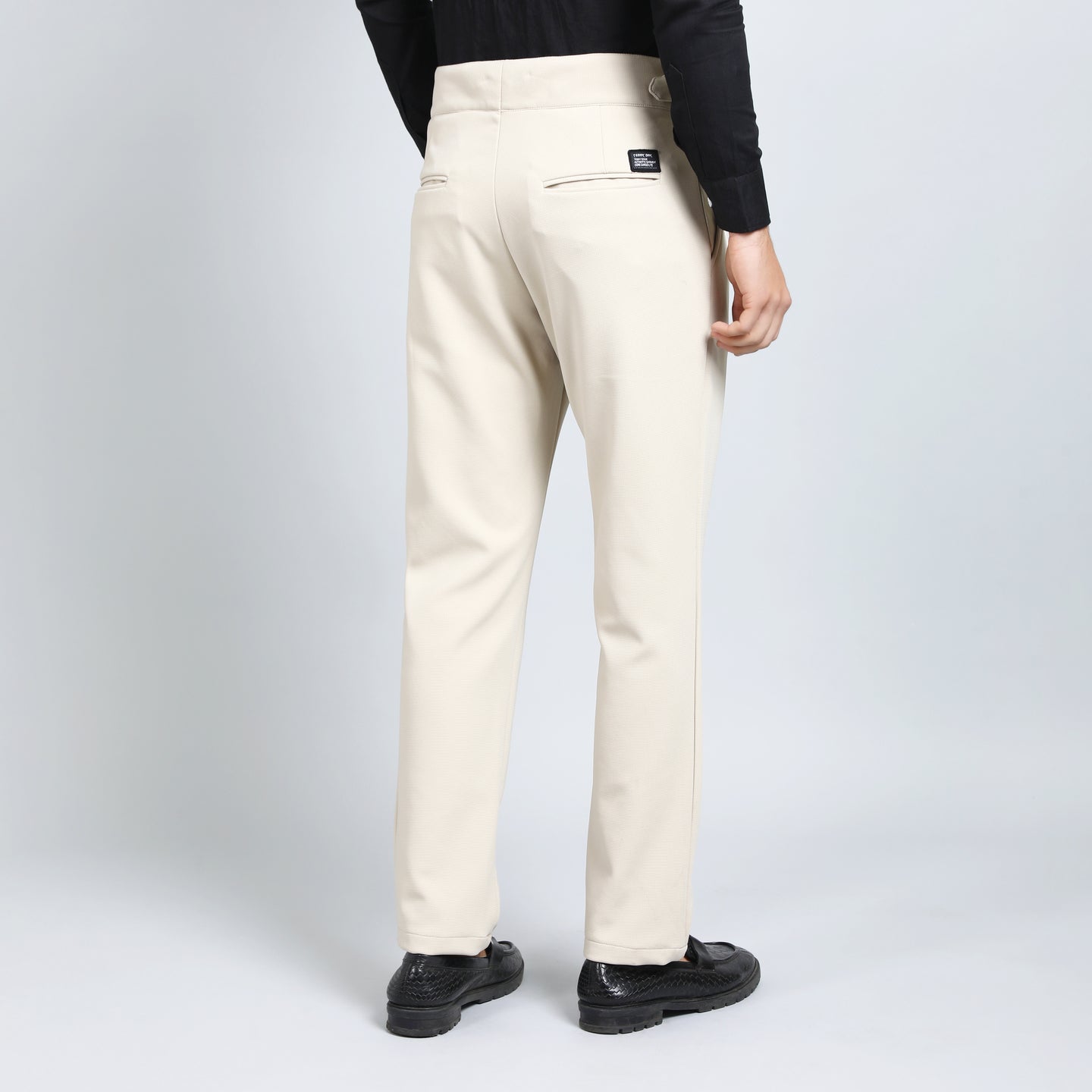 CANNOLI CREAM SLIM FIT GURKHA TROUSERS 4797-1
